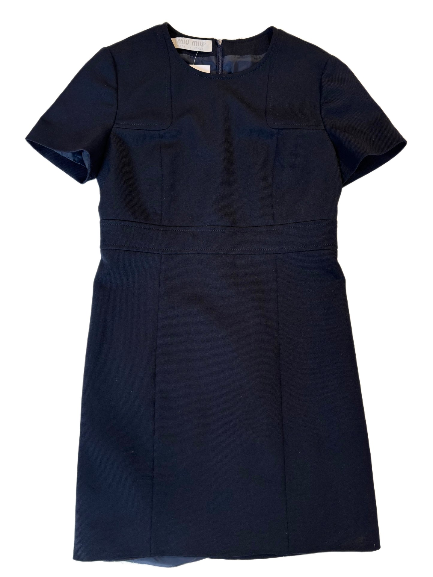 Miu Miu Navy Mini Dress