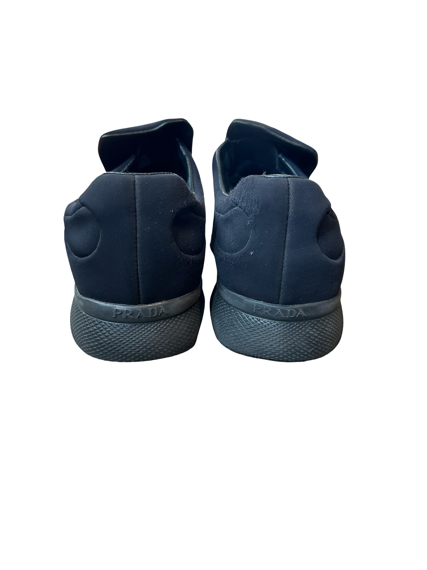 Prada Black Scuba Trainers