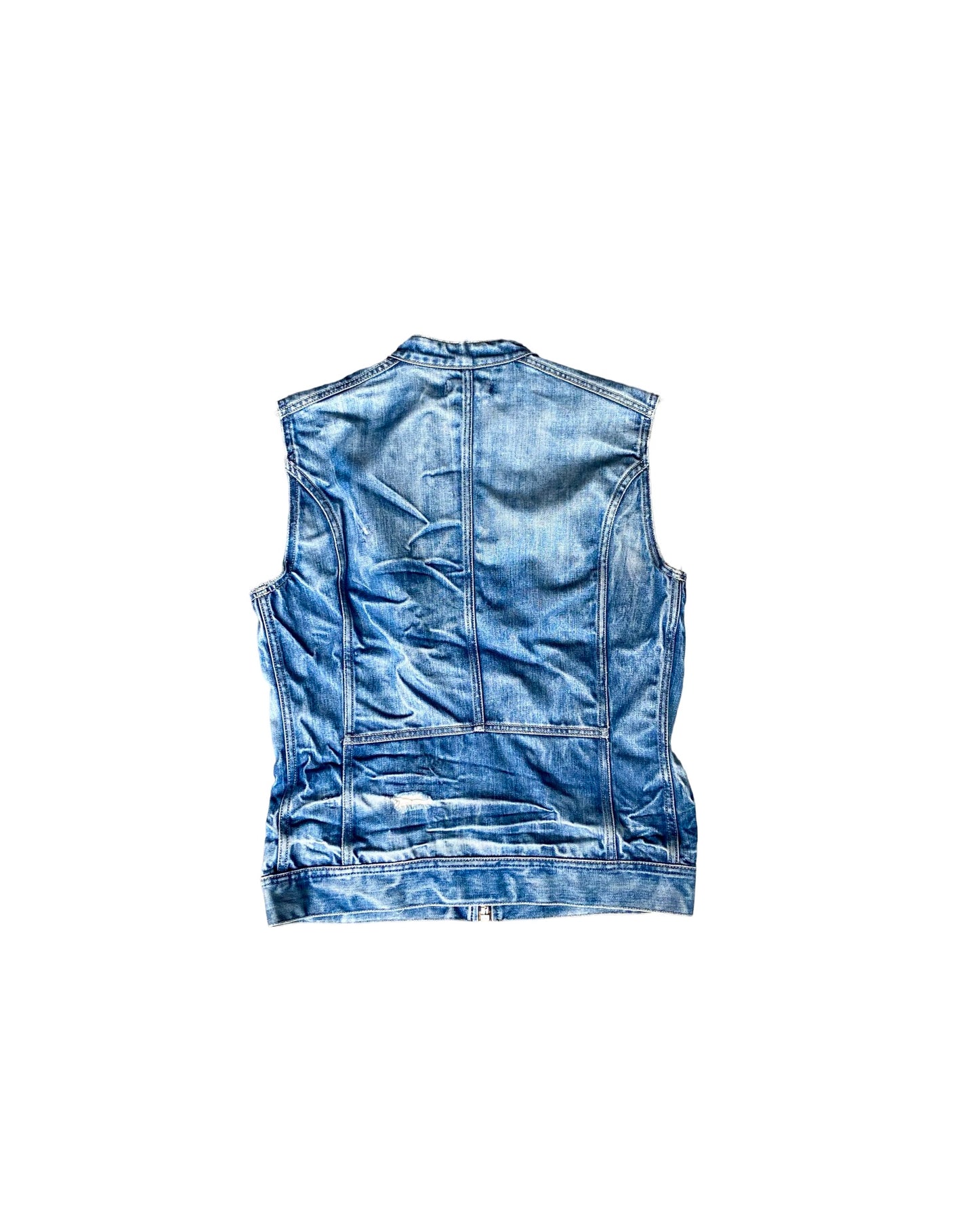 Diesel Moto Jeans Vest Y2K