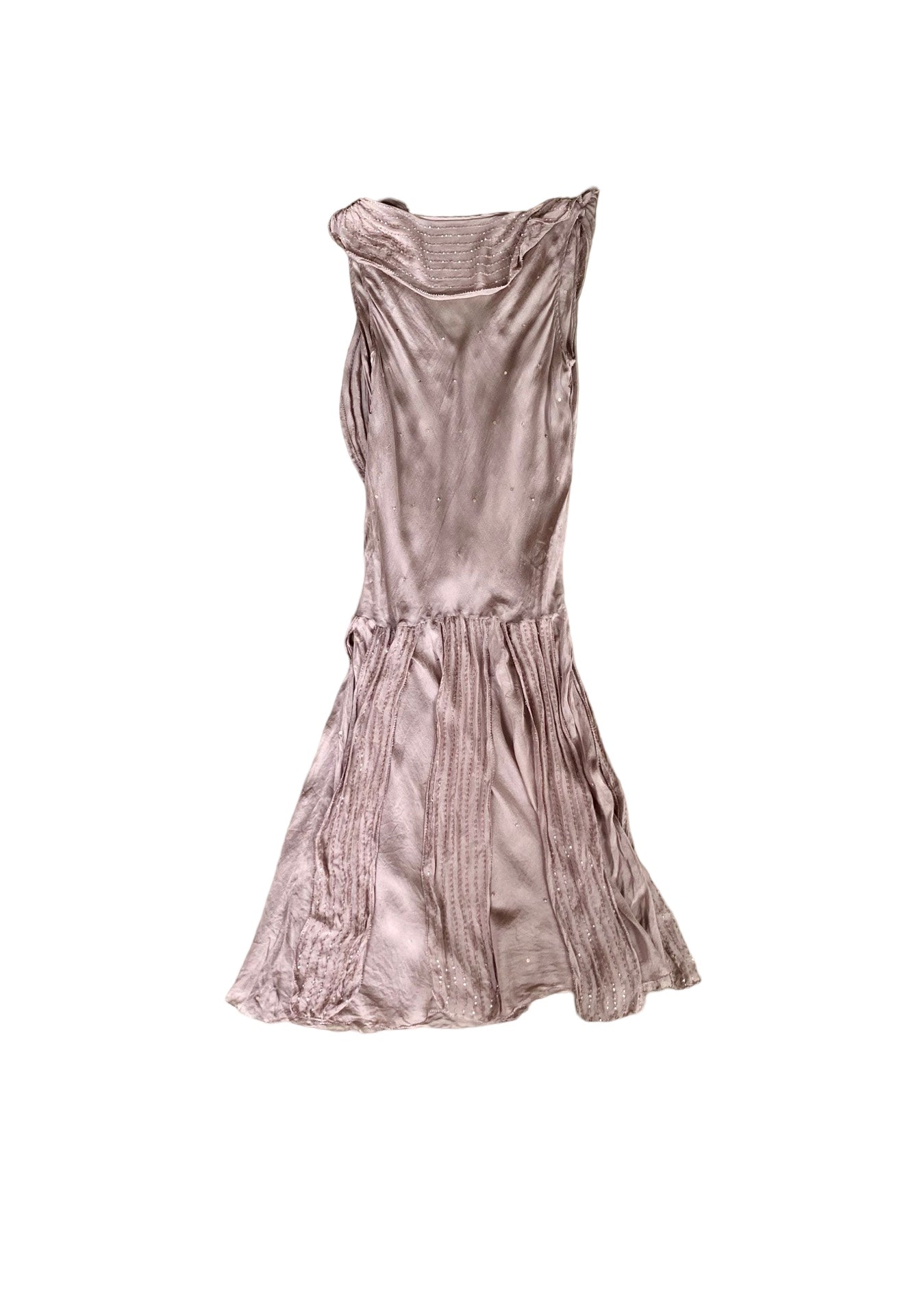 Sheer Silk Sequin Dress 90’s