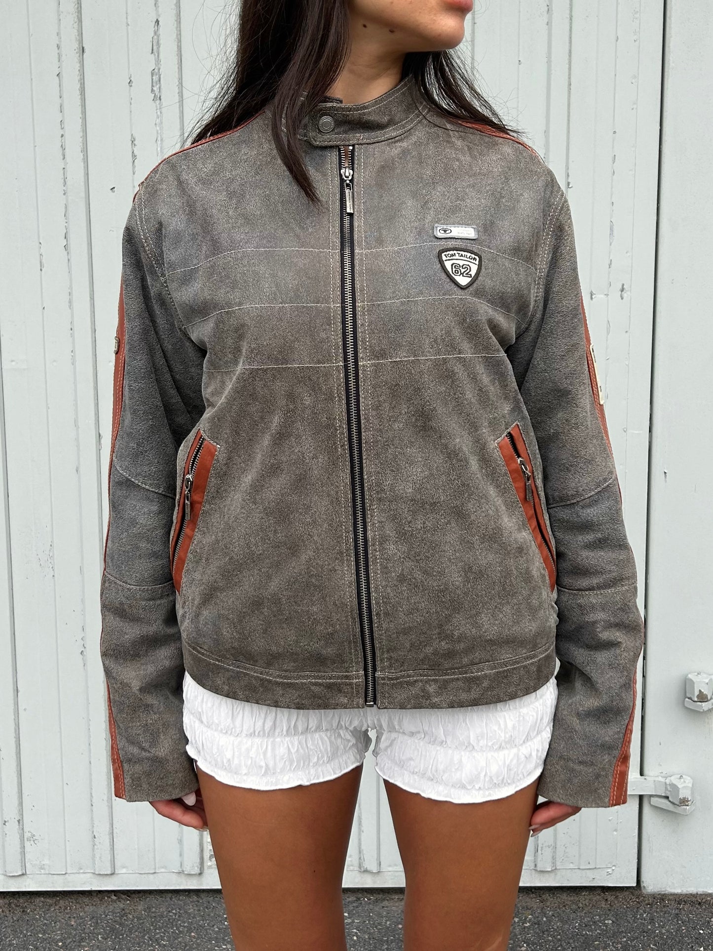 Tom Tailor perfect distressed look biker jacket