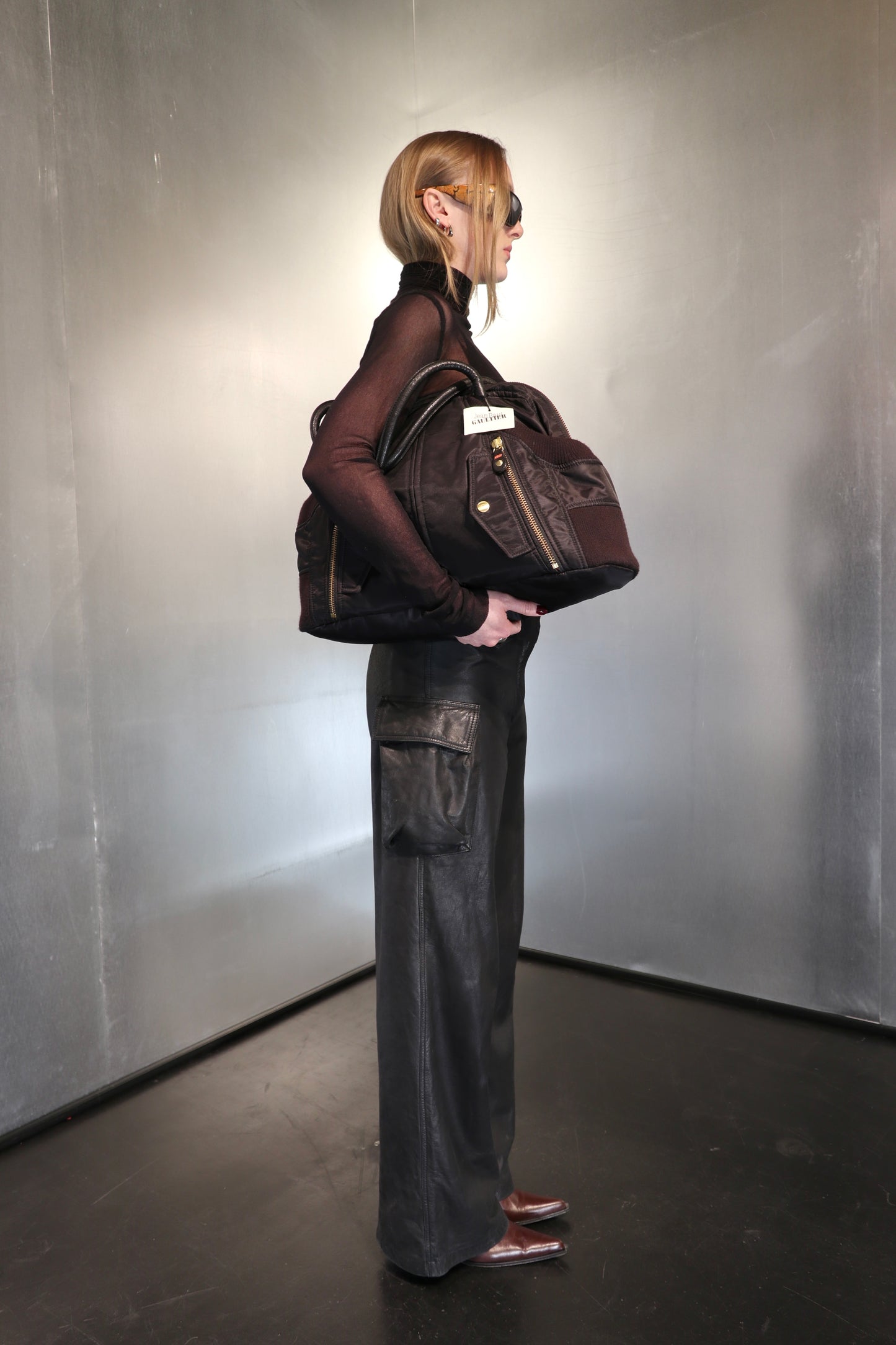 Jean Paul Gaultier Bomber Bag c.Early 2000