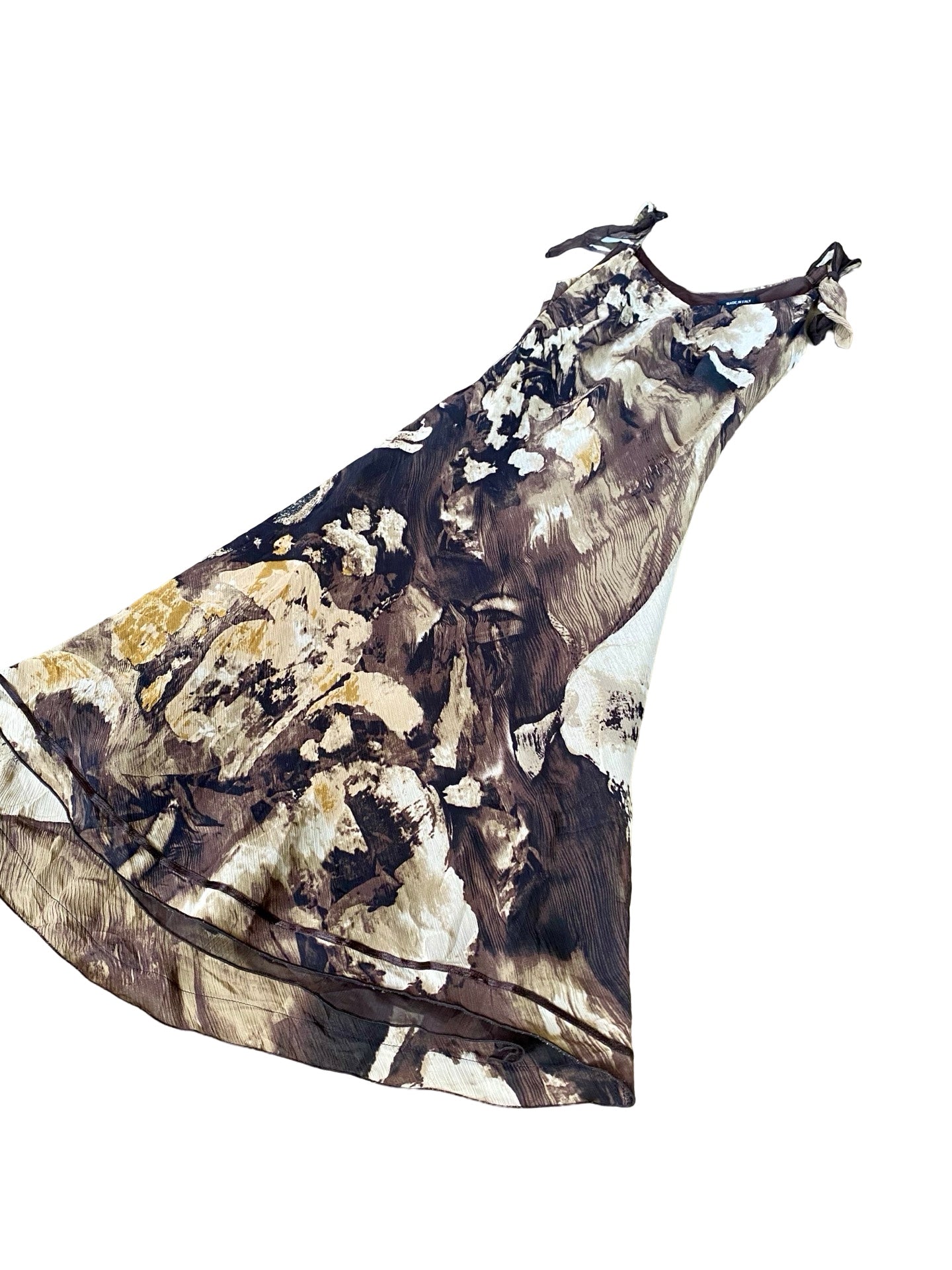 Abstract Mesh Dress Y2K