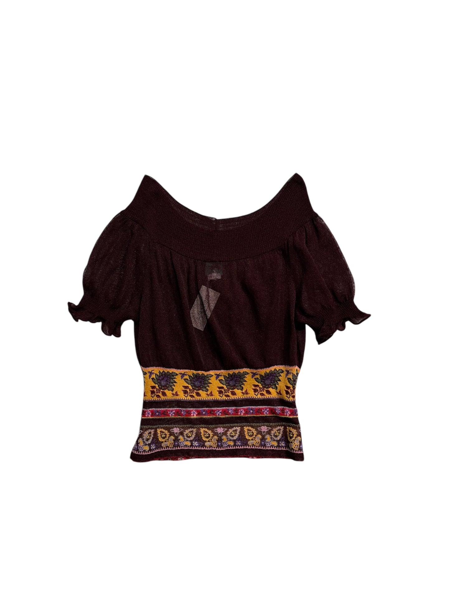 Kenzo sheer knitted top