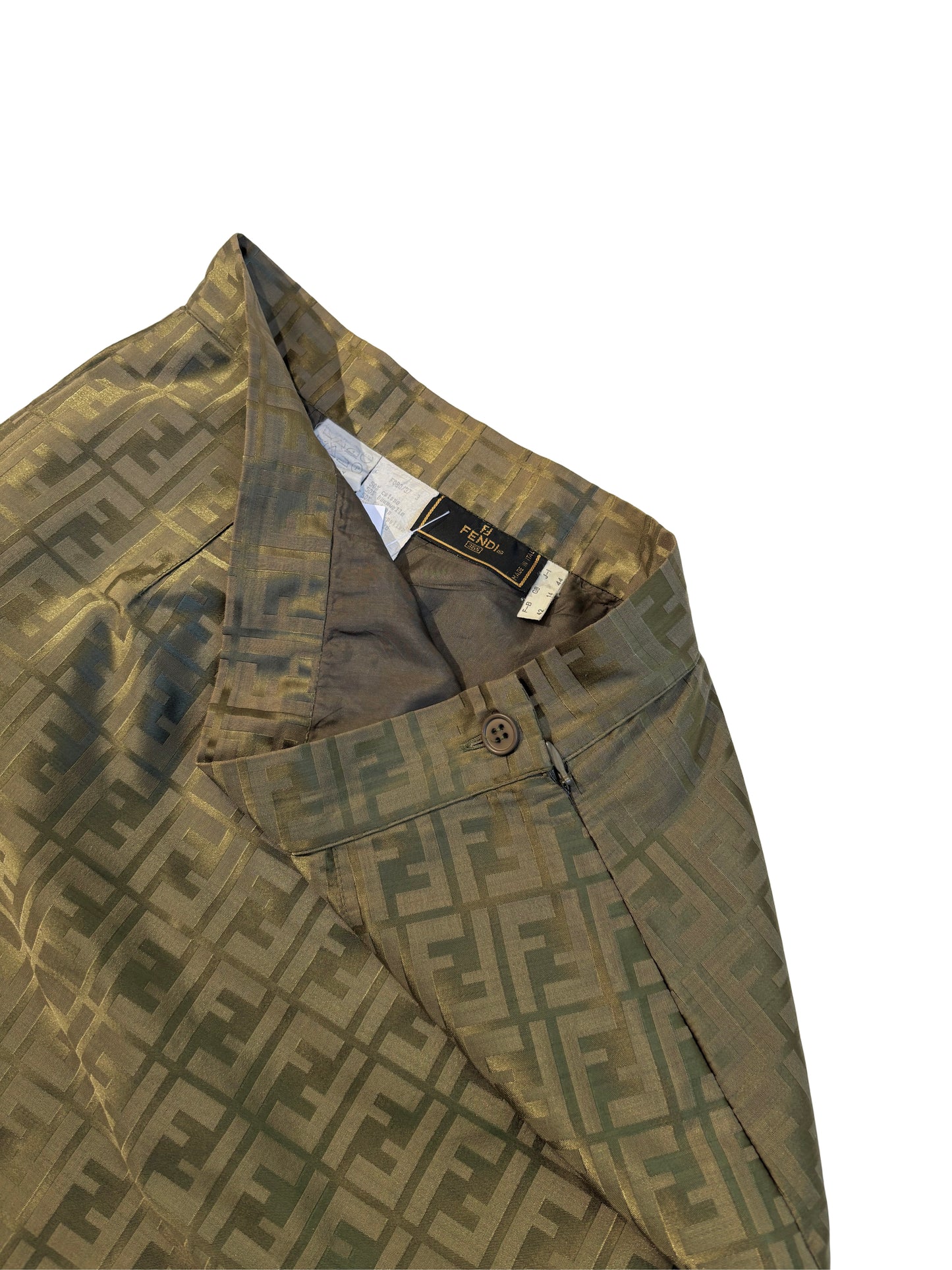 Fendi FF Monogram Skirt – Circa 1998–2002 Iconic Archive