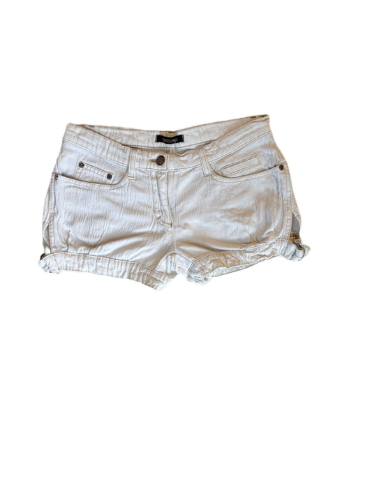 Roberto Cavalli White Denim Shorts