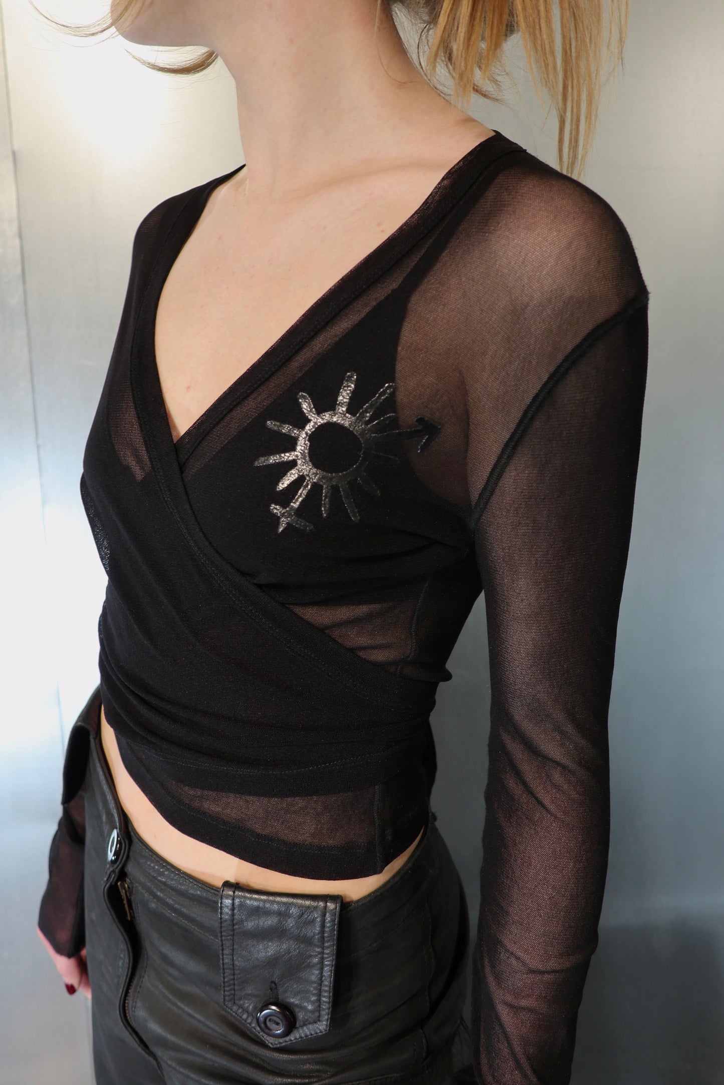 Gaultier Soleil Wrap Top