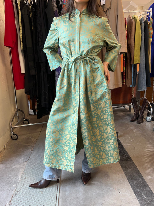 1940’s satin dressing gown