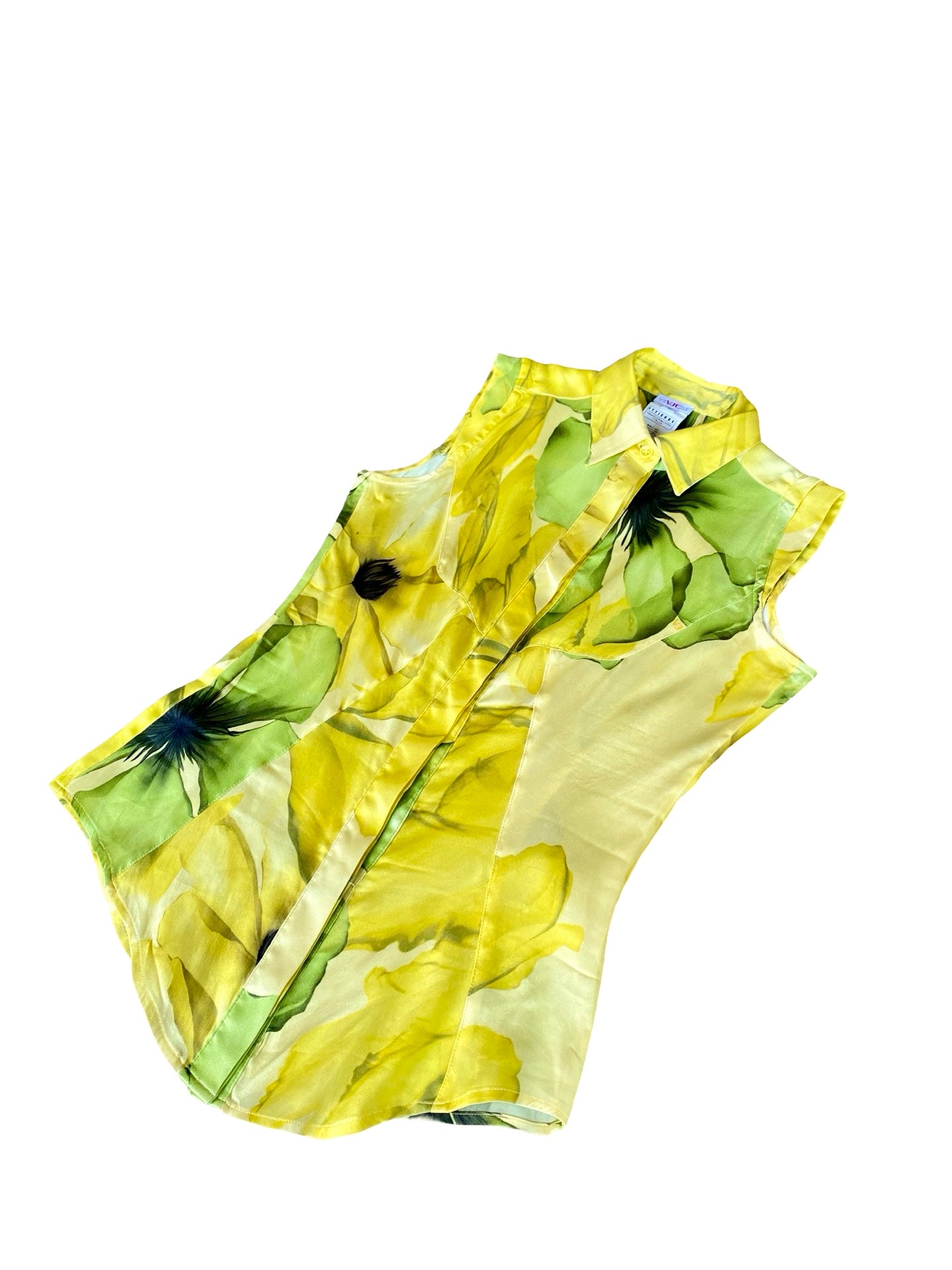 Versace Silk Flower Top 90’s