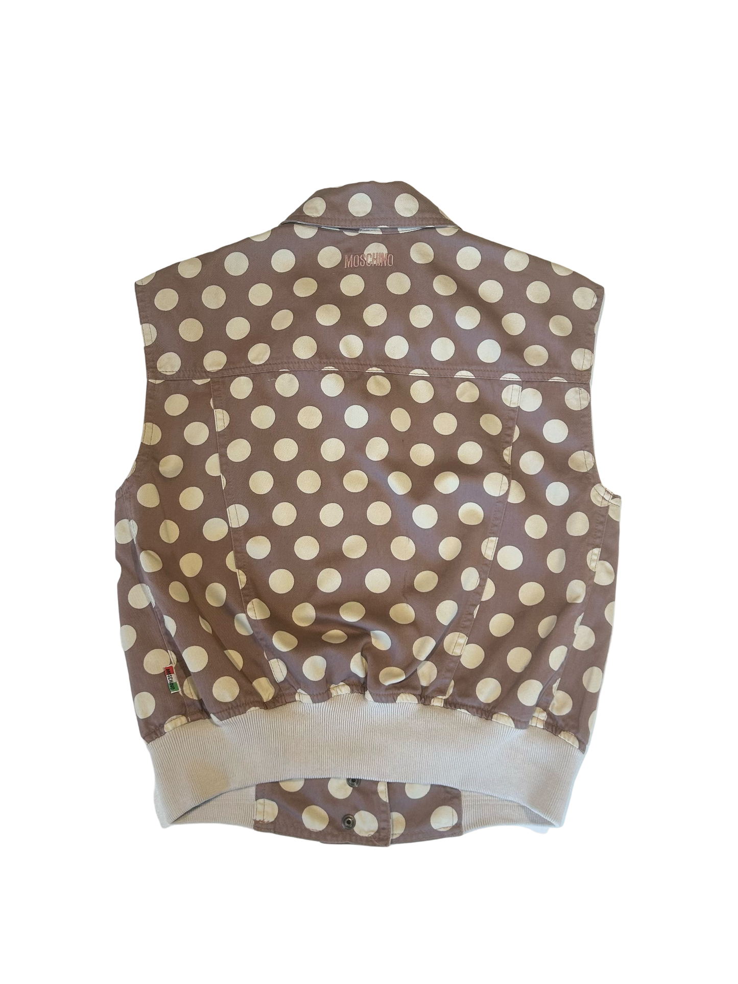 Rare Moschino polkadot Bermuda set