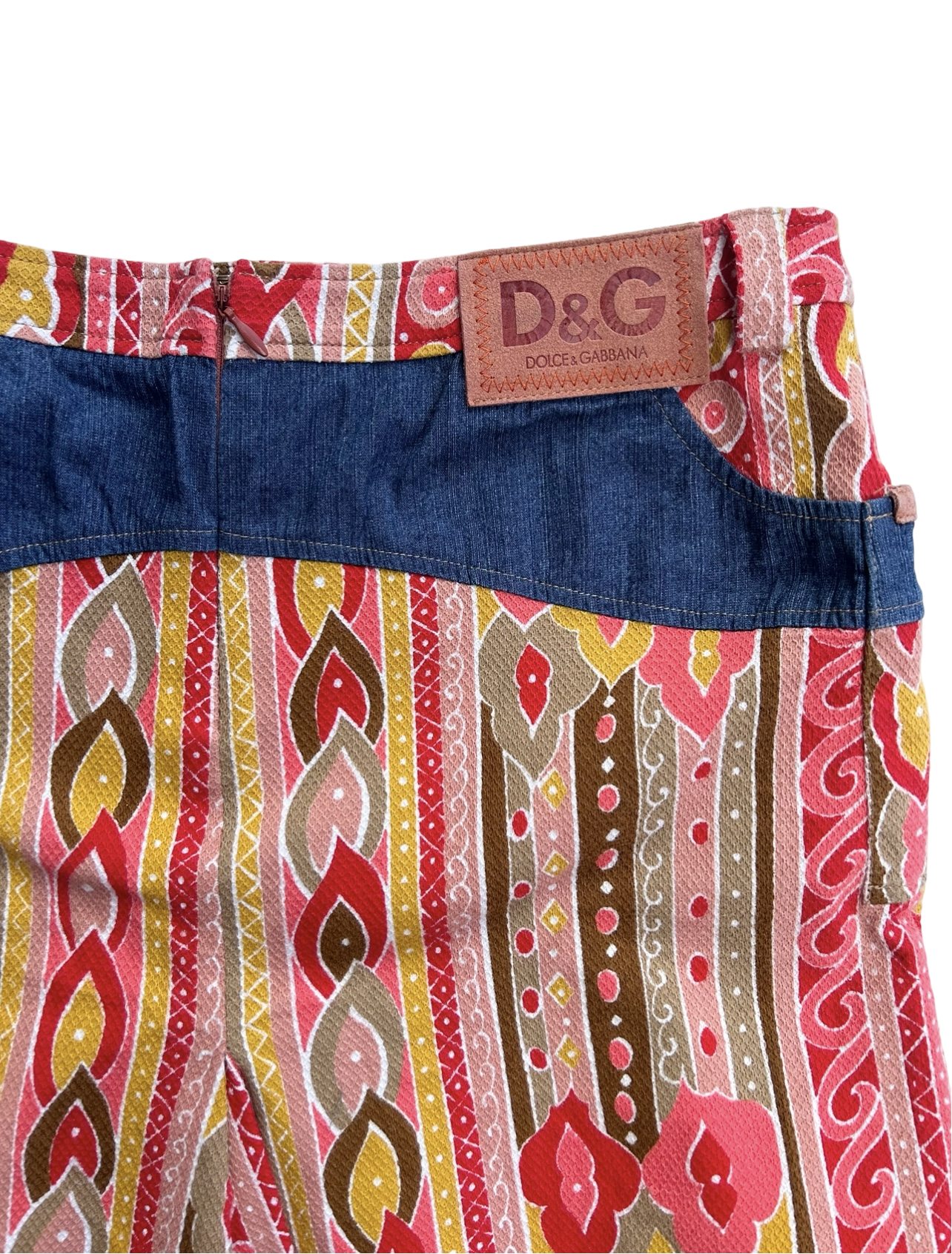 Dolce & Gabbana colorful mini skirt