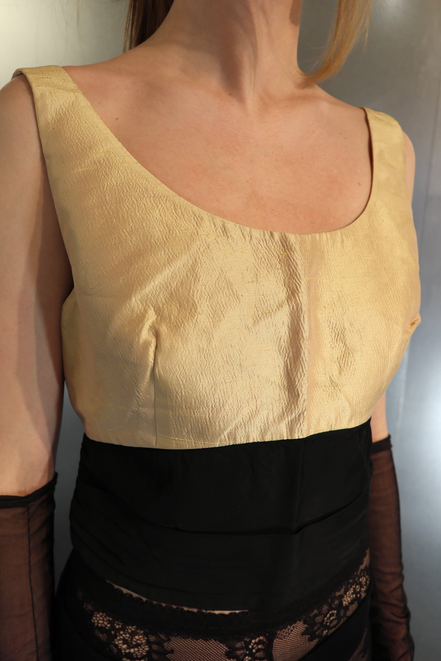 Jean-Paul Gaultier Femme corset cutout top