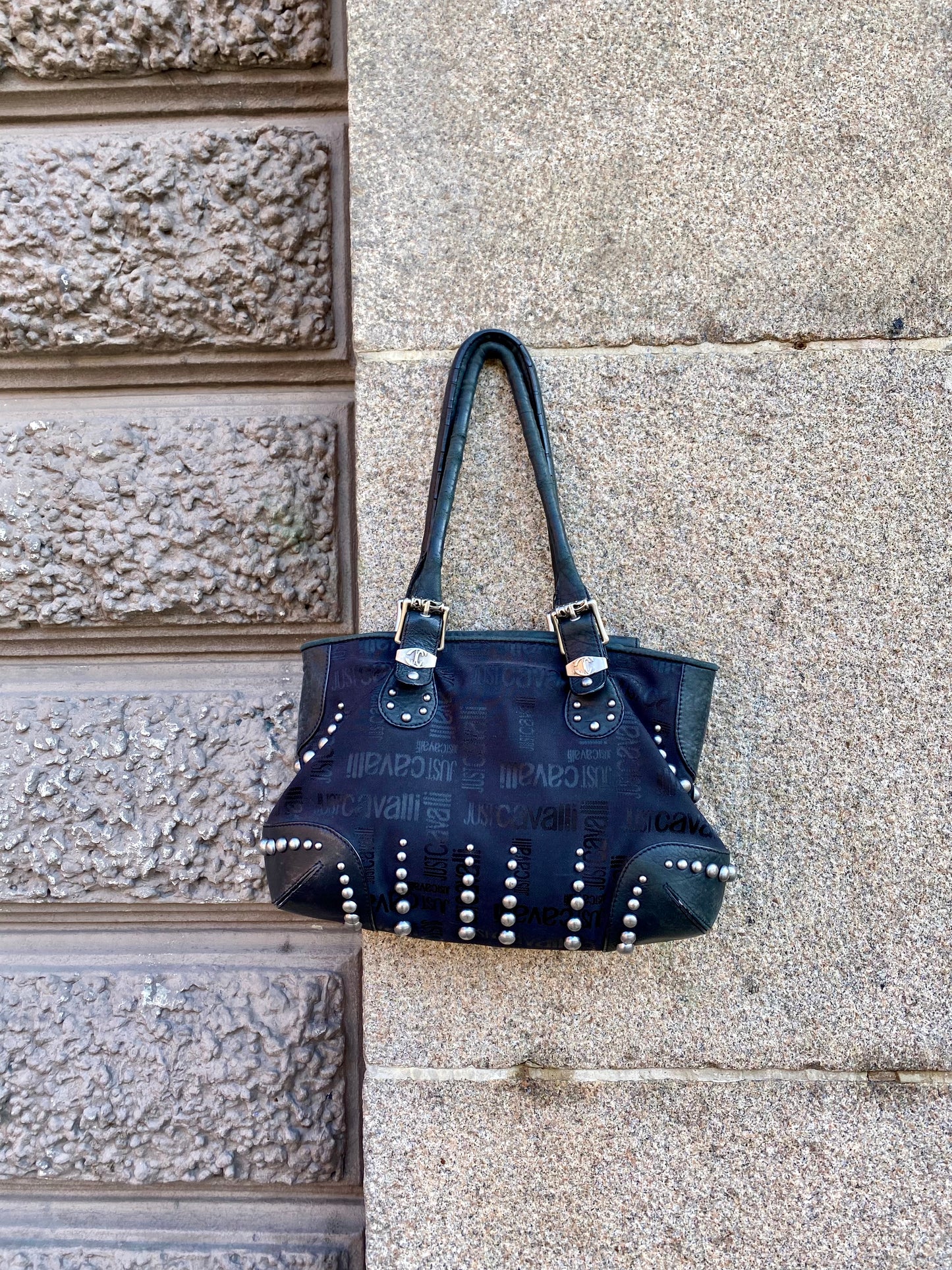 JUST CAVALLI RIVET HANDBAG Y2K