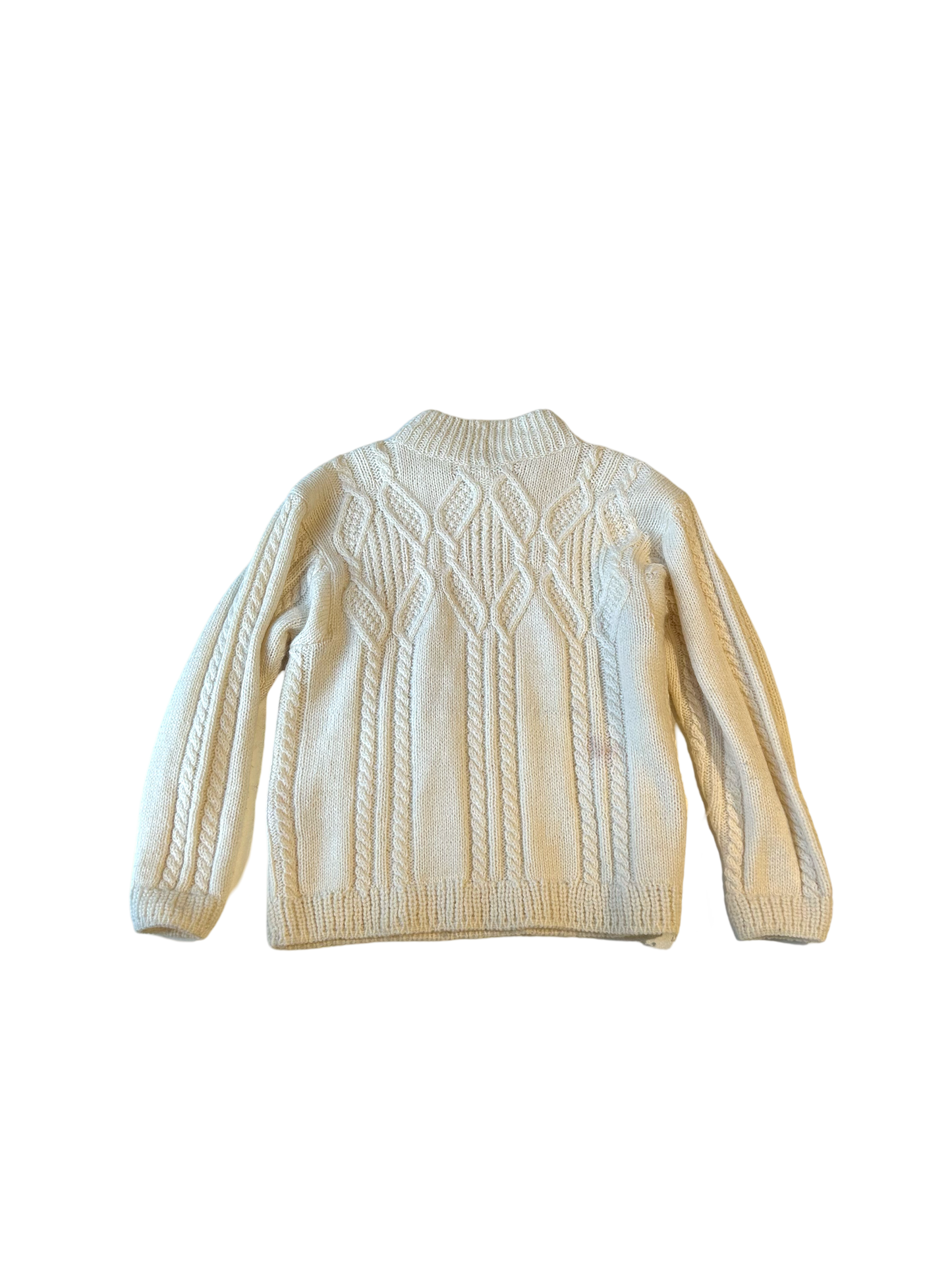 Valentino cable knit cream jumper