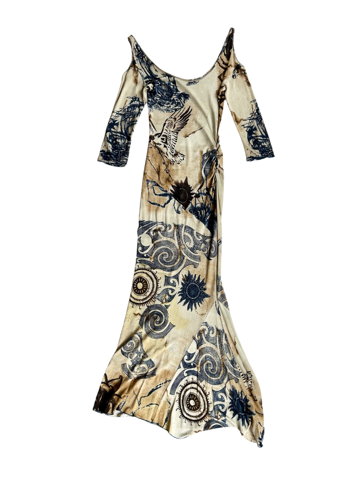 Roberto Cavalli S/S 2003 tattoo dress