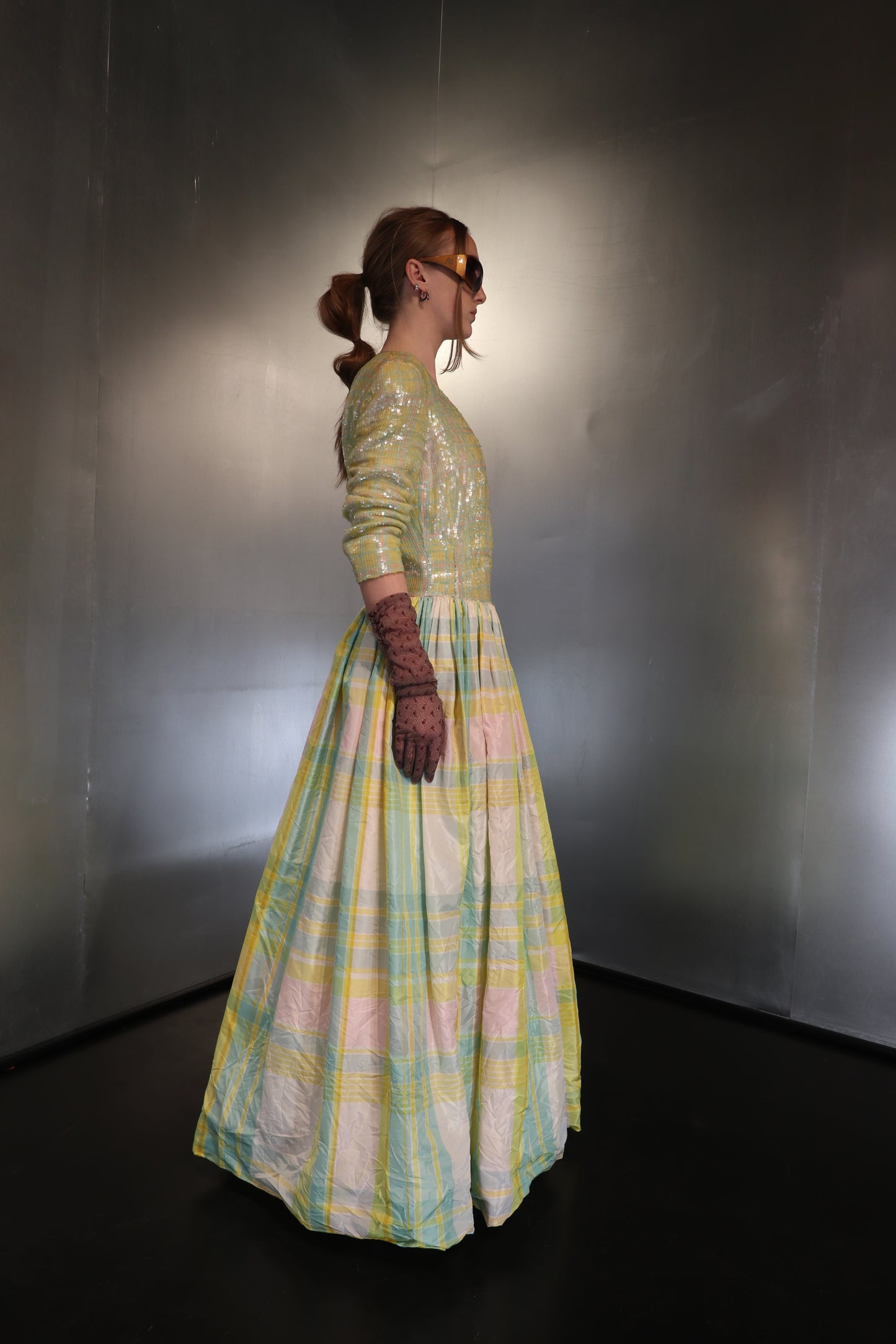 1990’s ESCADA Couture Sequin Ball Gown