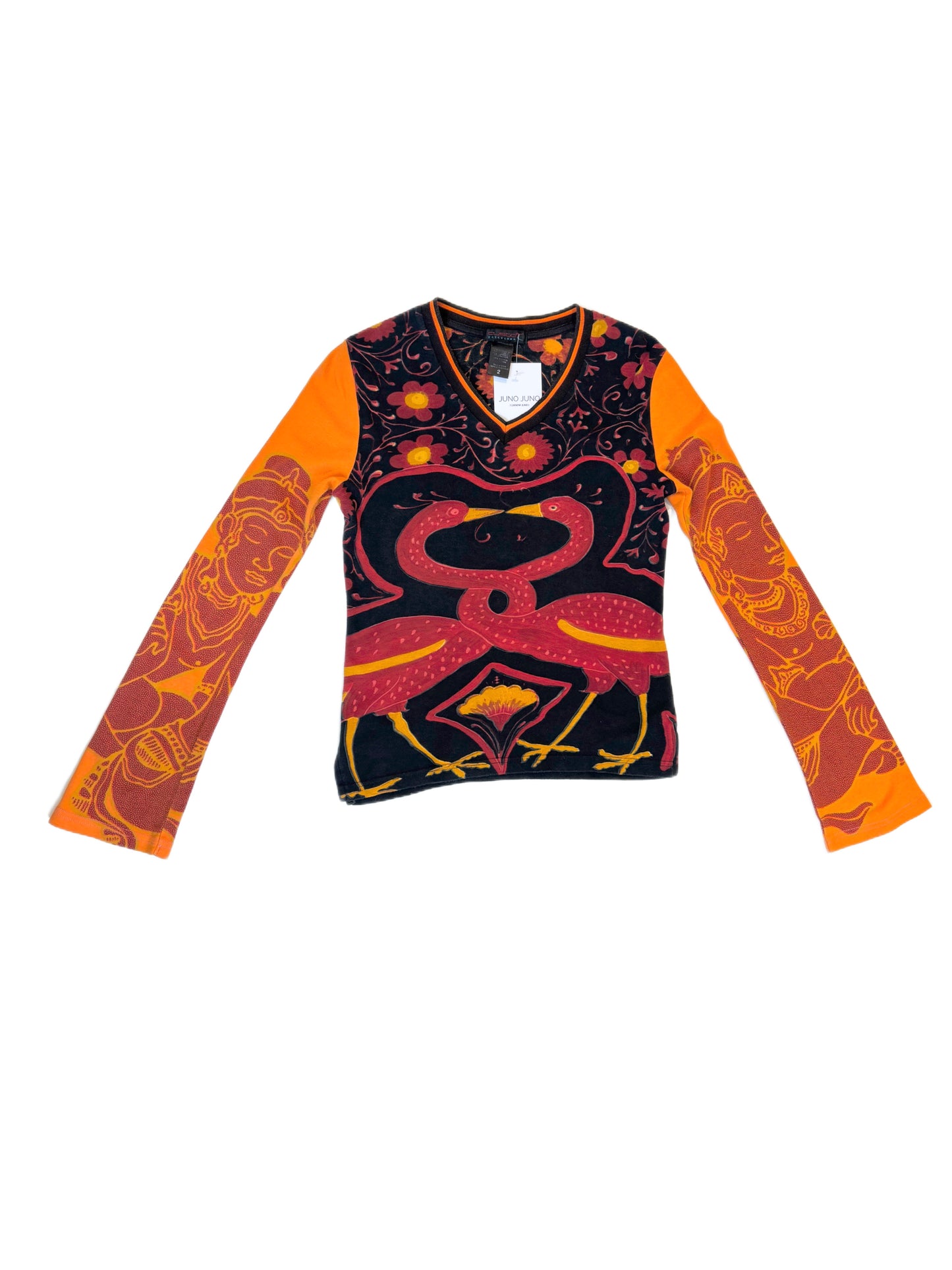 Custo Barcelona Graphic Long Sleeve Top