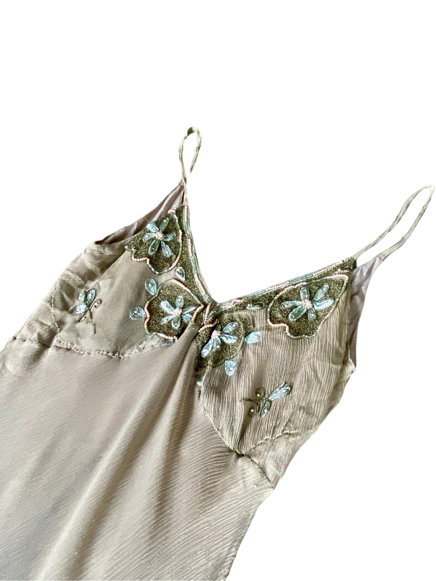 Fairy Silk Dress Y2K