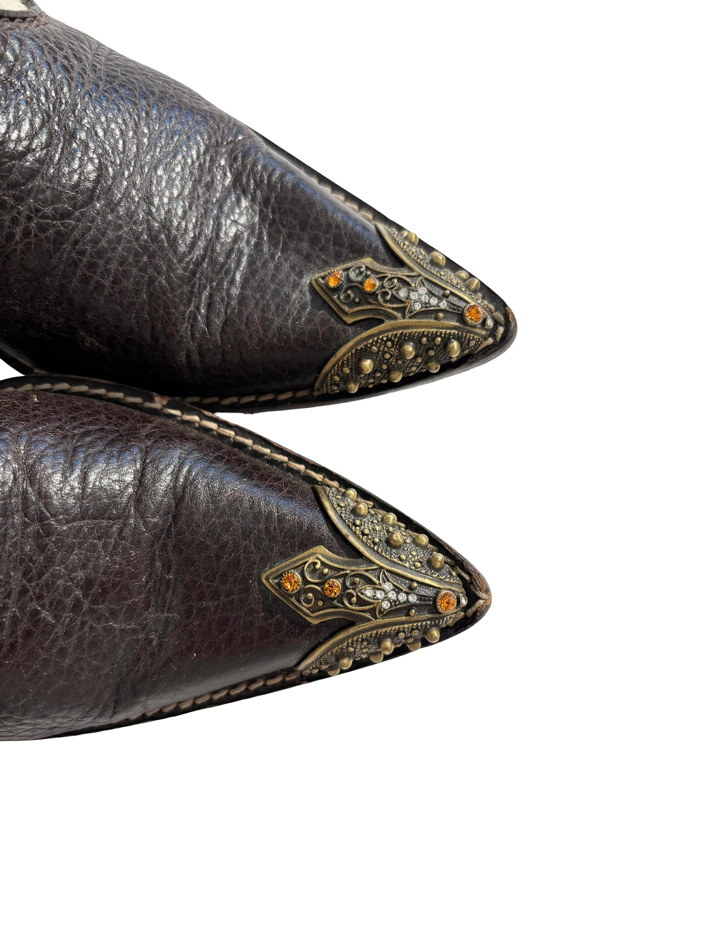 Vintage Vincini Cowhide Western Boots