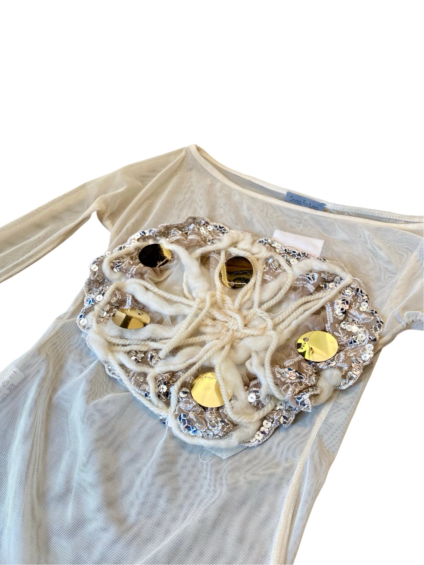 Sonia Fortuna Spiderweb Mesh Top
