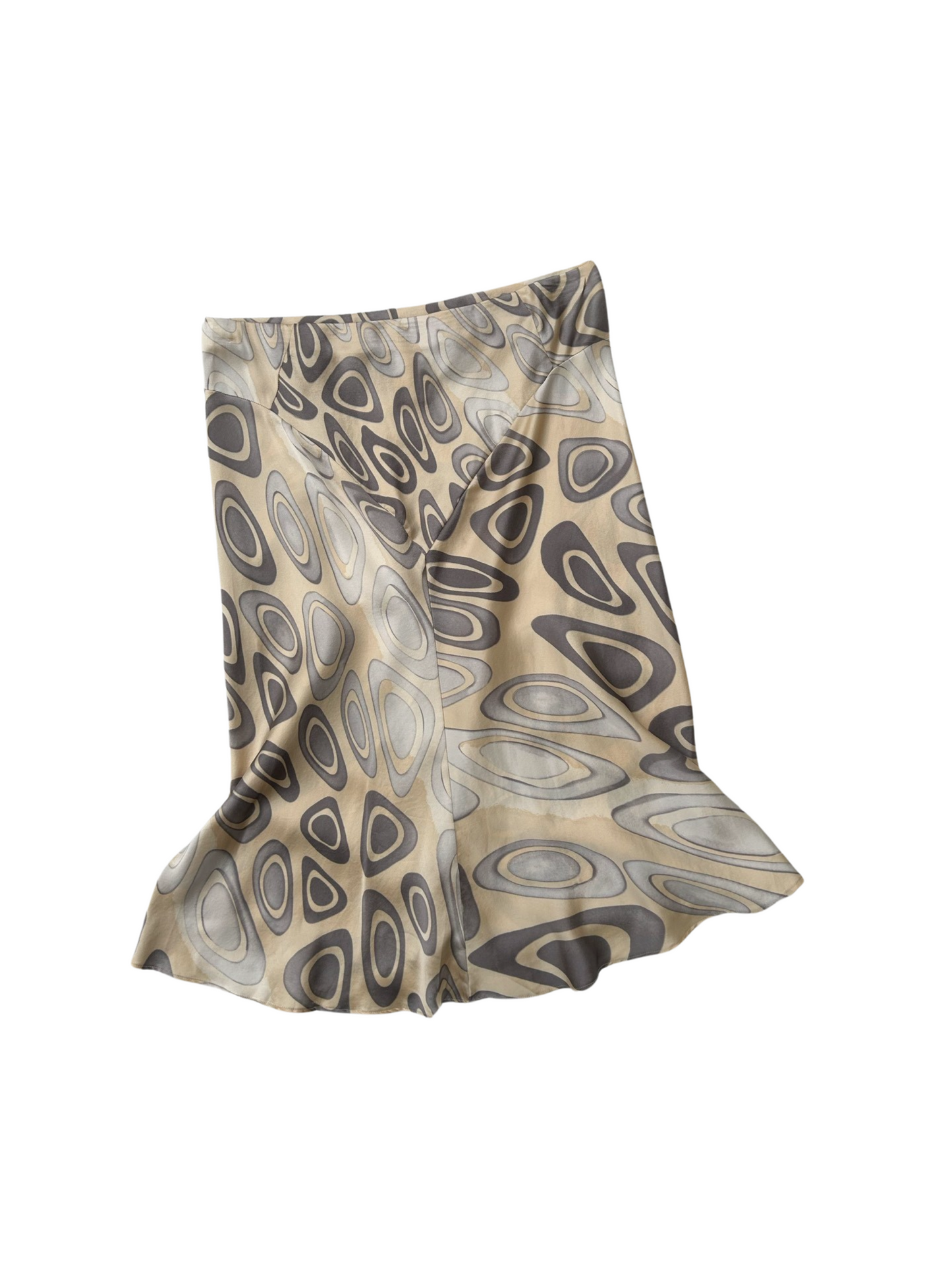 Roberto Cavalli bejeweled silk skirt