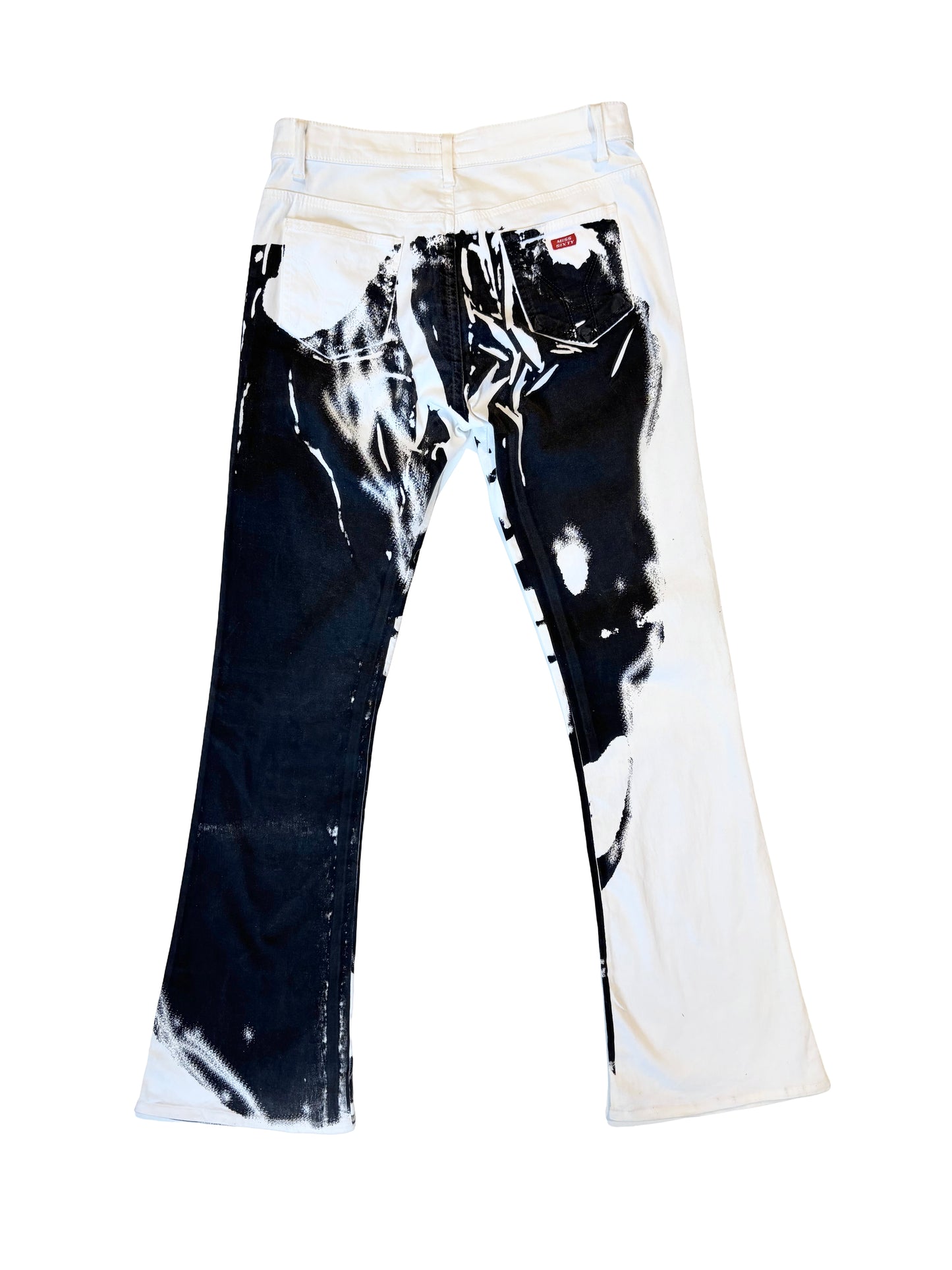 Miss Sixty Iconic Rare Graphic Print Jeans