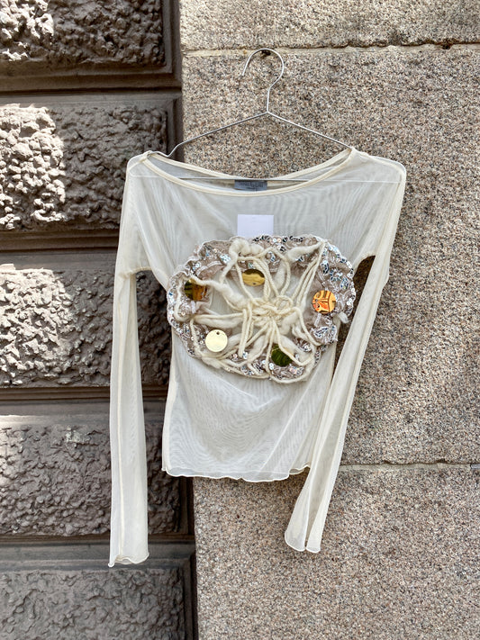 Sonia Fortuna Spiderweb Mesh Top