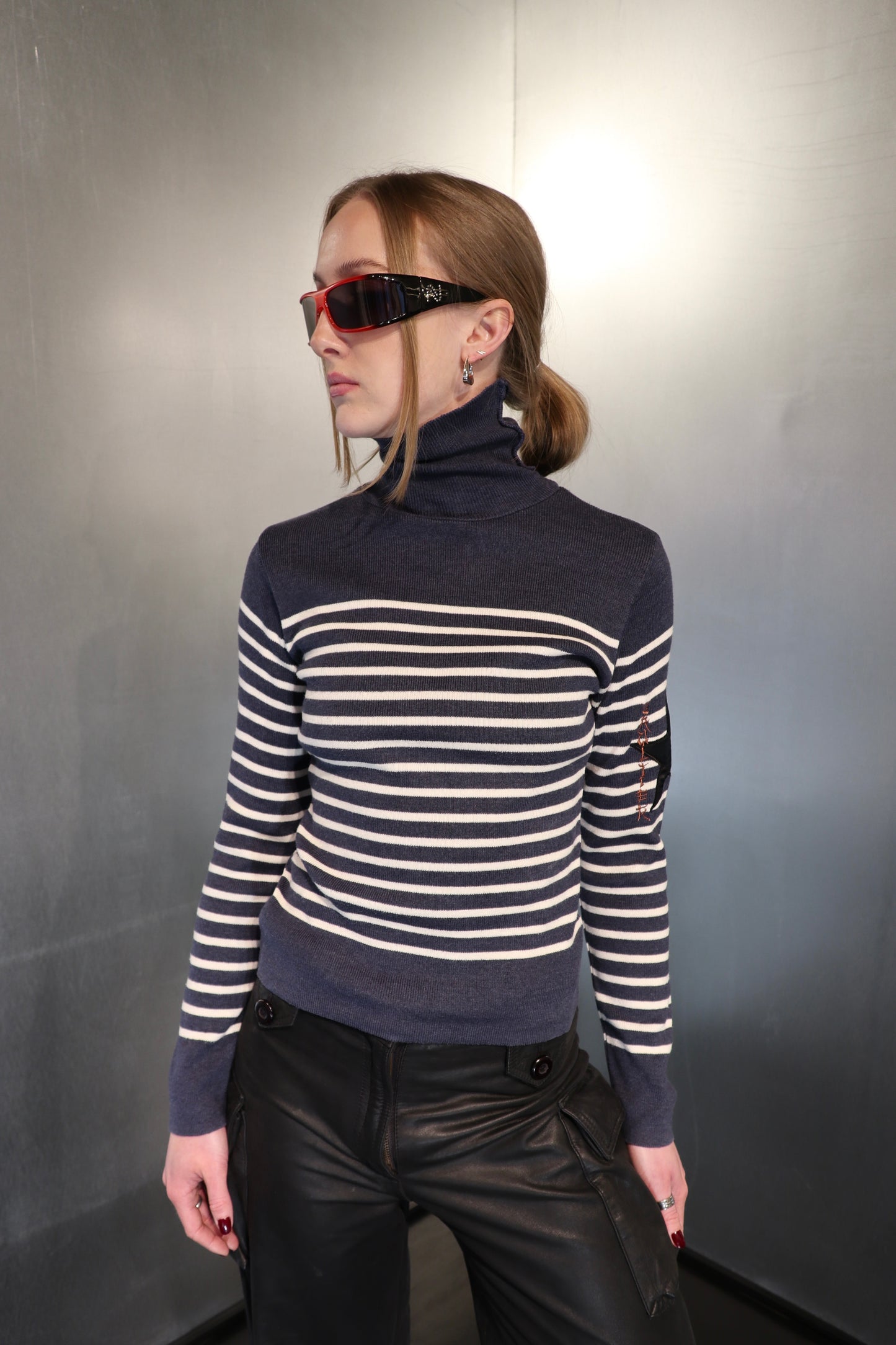90's Gaultier Jeans Striped Knit