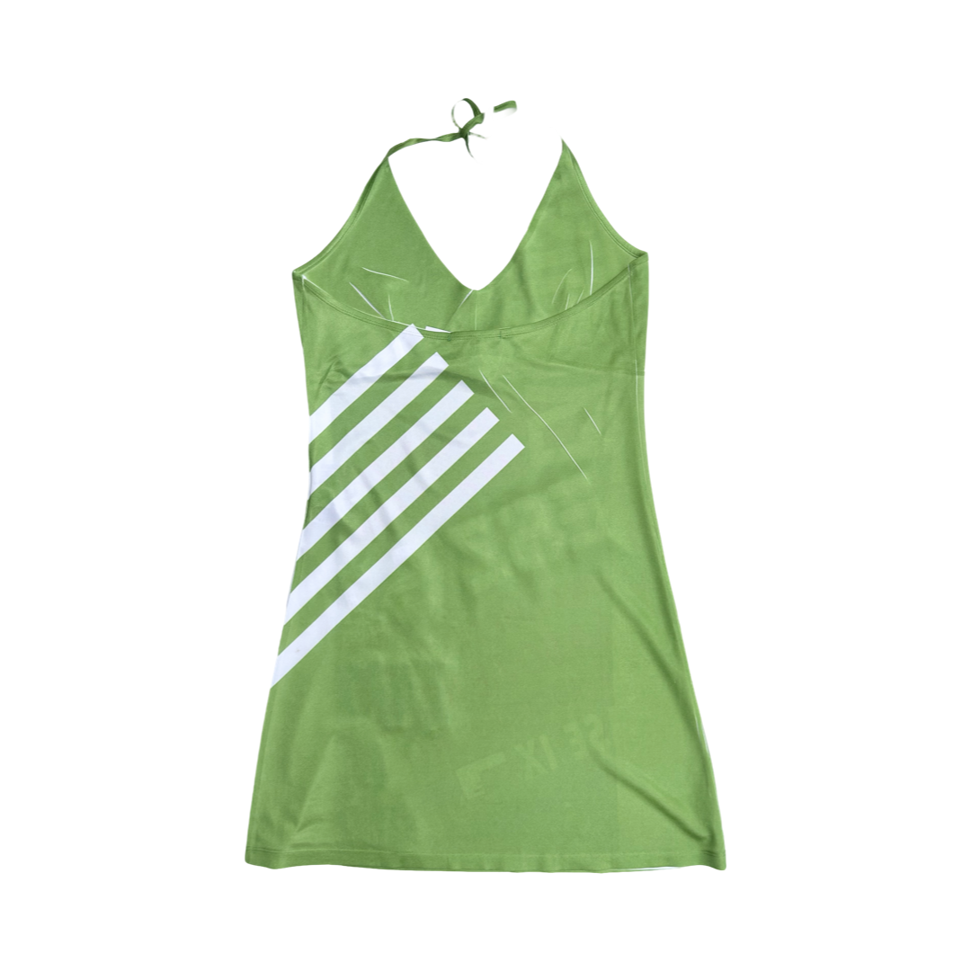 Y2K halter neck mini dress