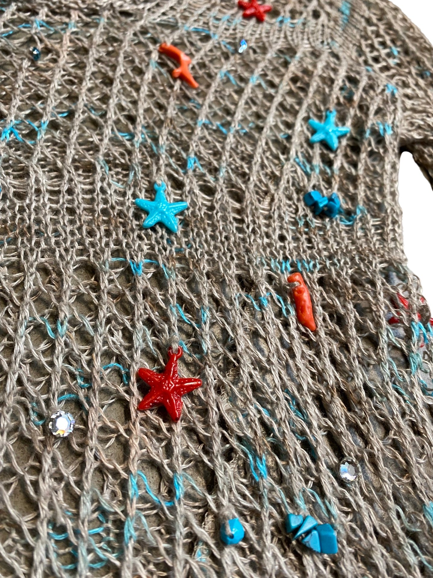 Laura Biagiotti Seashell Net Top 1990’s