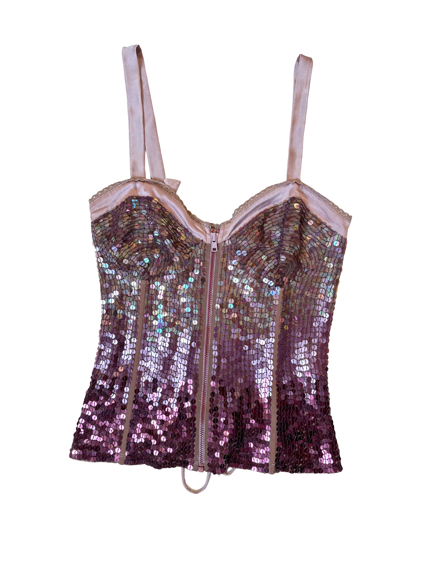Pinko Sequin Corset Top 2000