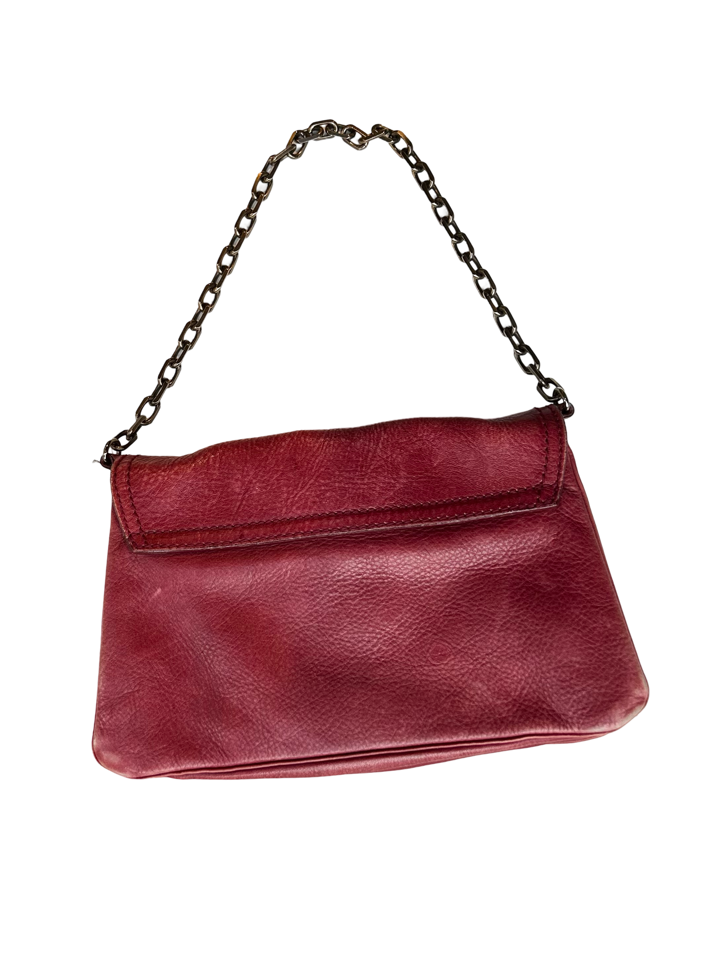 Dolce & Gabbana Maroon chain shoulder bag