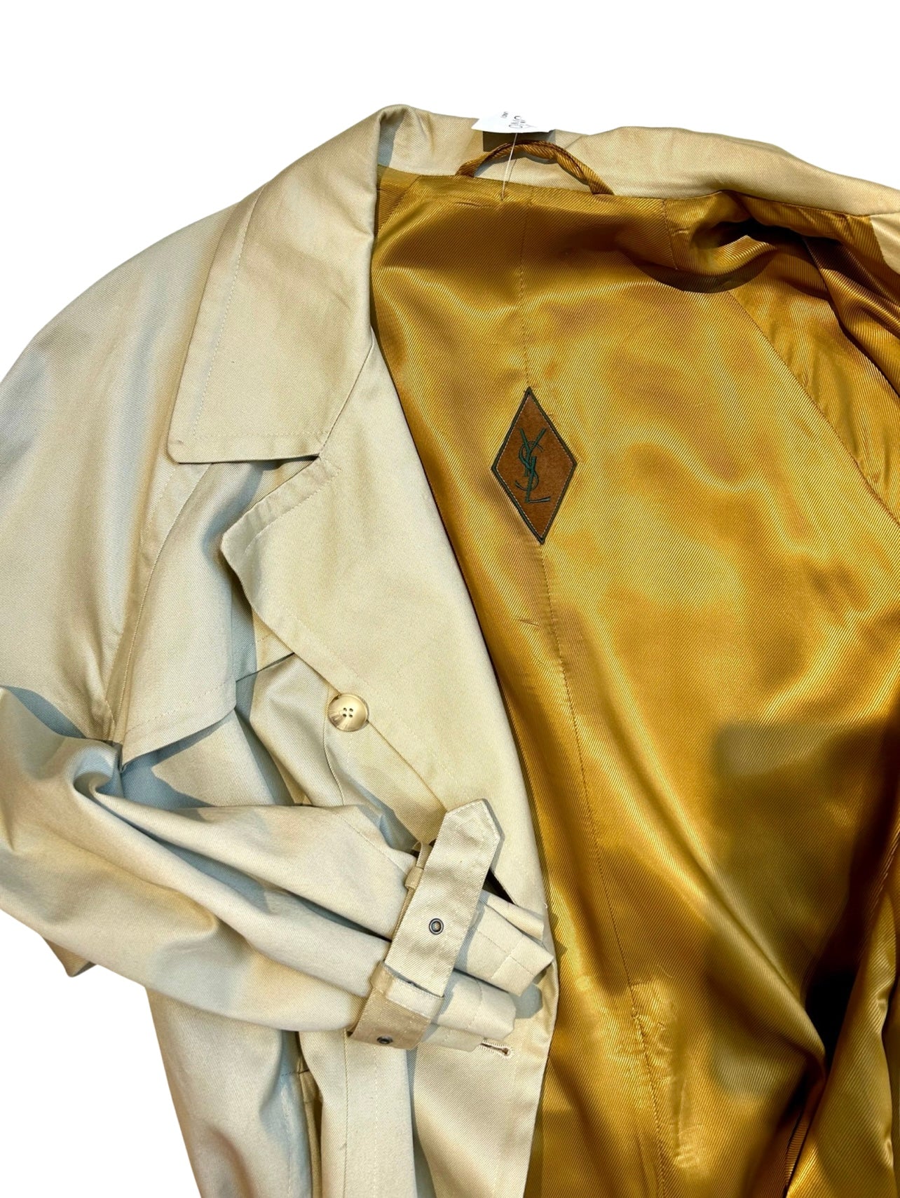 Vintage 80’s YSL trench coat