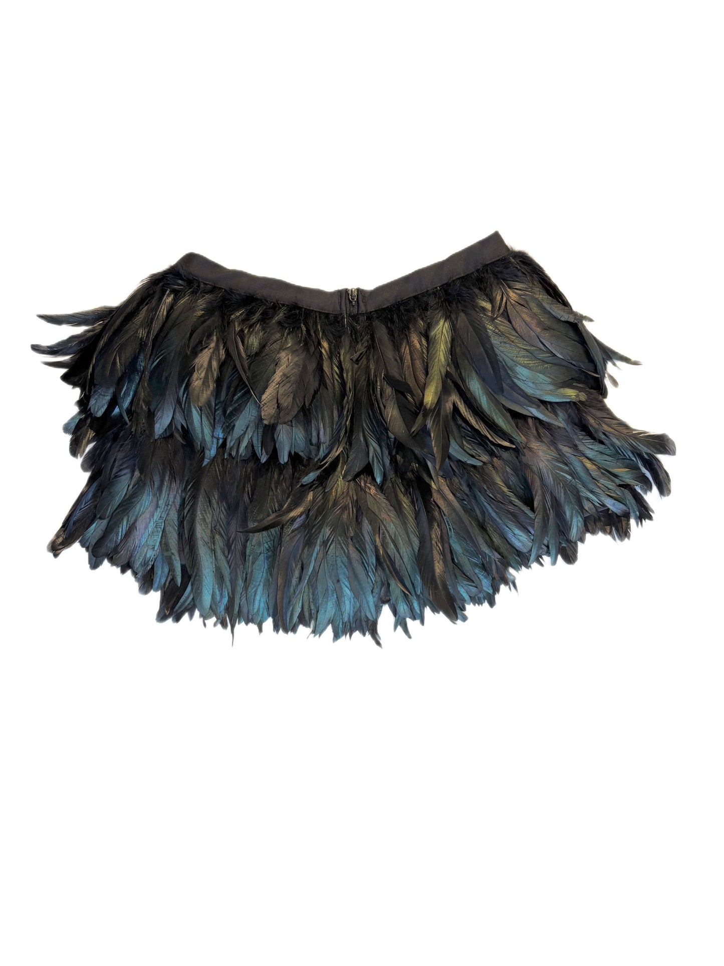 Kiki Riki Feather Mini Skirt