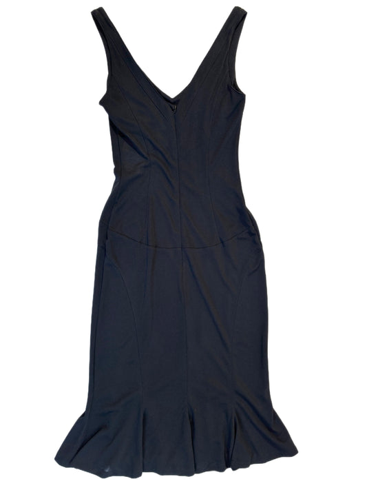 D&G Minimalist Black Slip Dress