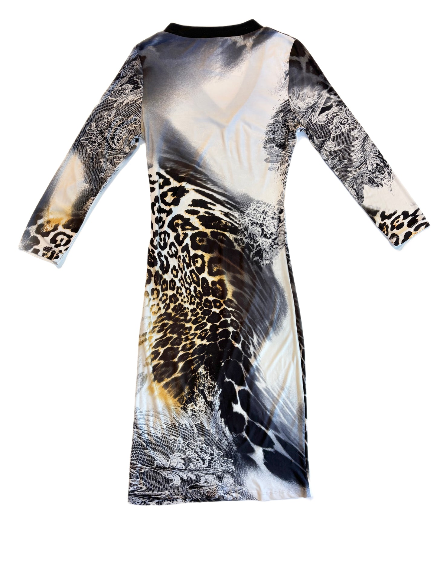 Roberto Cavalli Graphic Print Dress