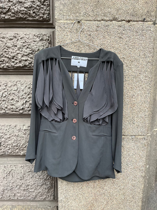 Anni Folli cut out blazer
