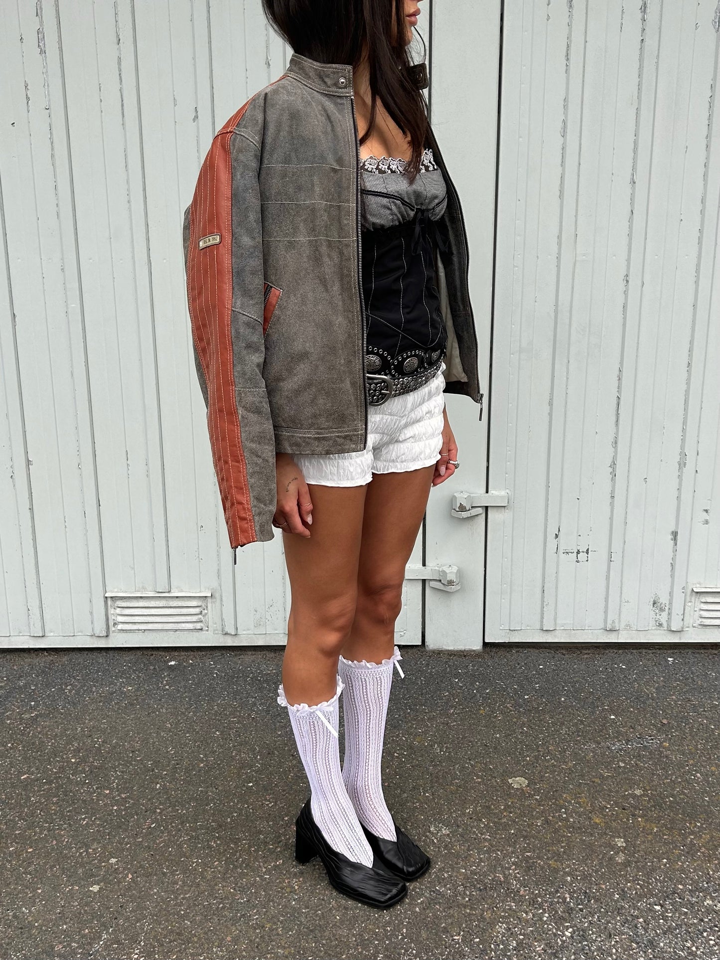 Tom Tailor perfect distressed look biker jacket