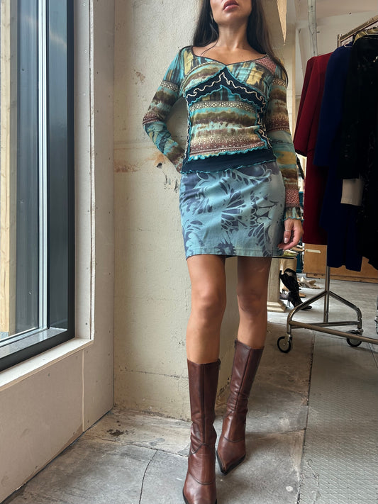 Sonia Fortuna boho core mesh top