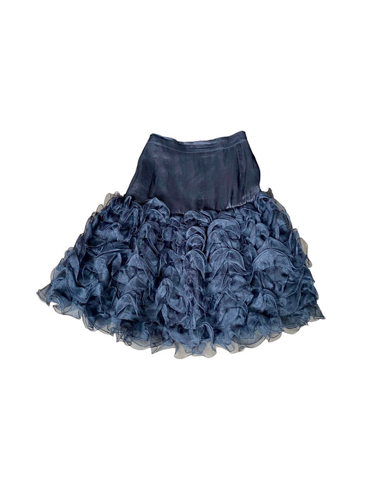 Shiny Flounce Skirt 80’s
