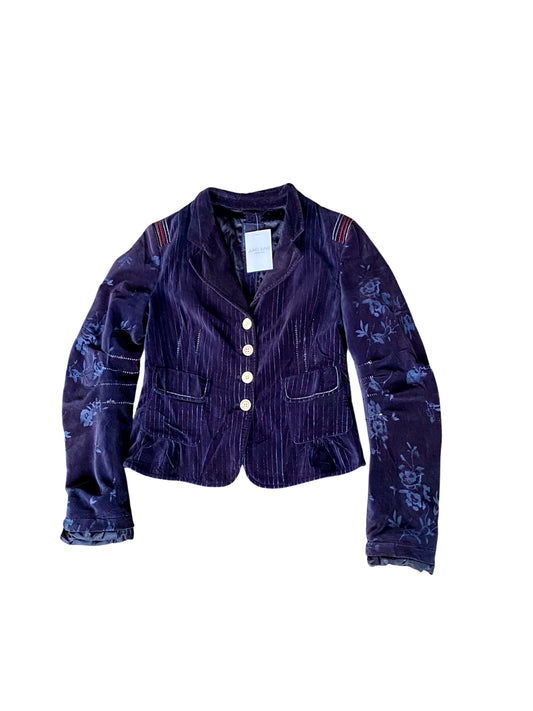 Marithé & François Girbaud Velvet Blazer 90’s