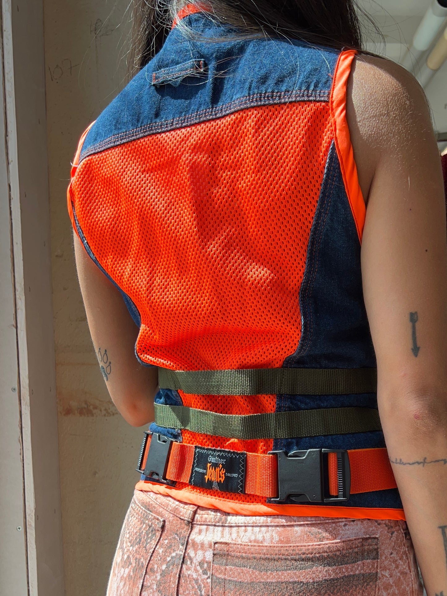 RARE 90’s Gaultier Jeans vest