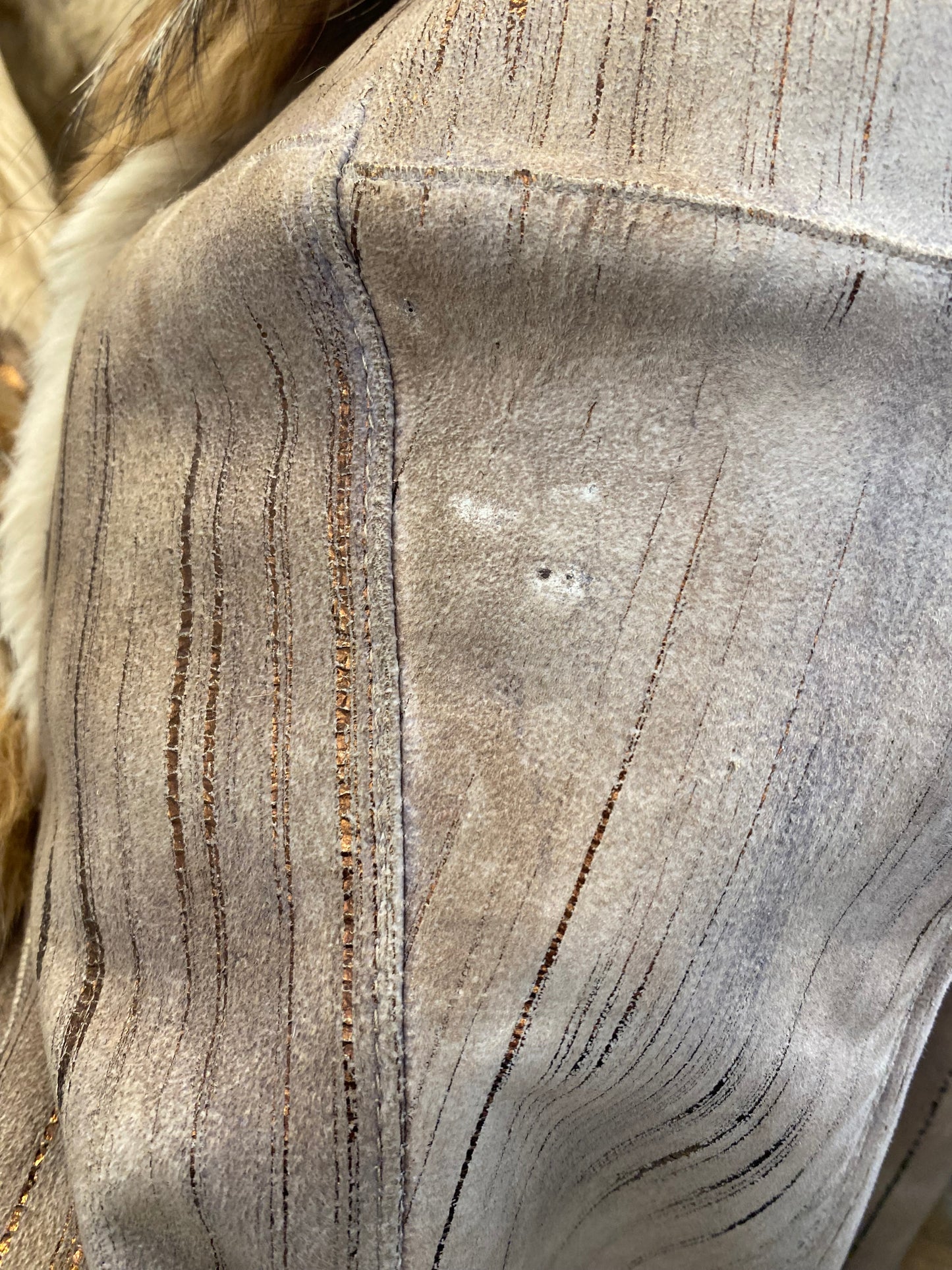 Penny Lane Suede Jacket Y2K