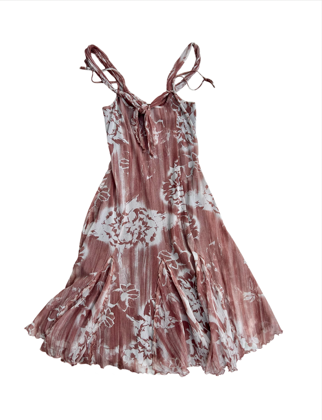 Sonia Fortuna Firenze rust pink dress
