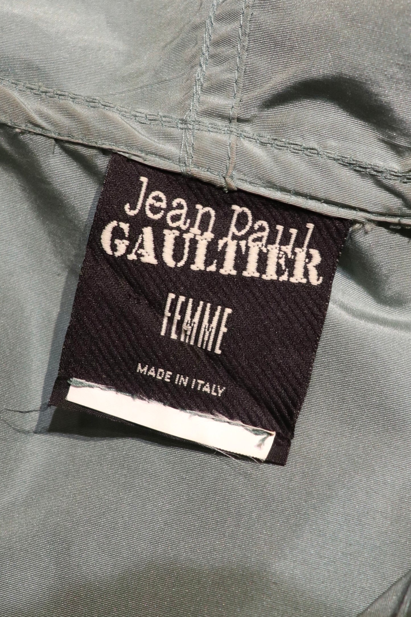 Gaultier Femme Silk Corset Back Utility Mini SS2004
