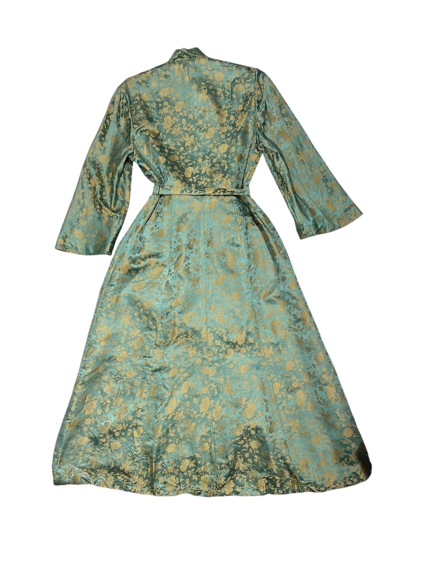1940’s satin dressing gown