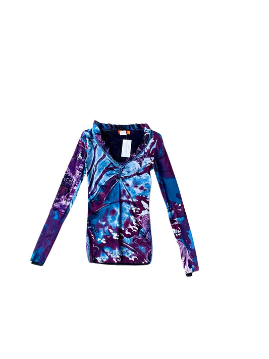 Mesh watercolour Top Y2K