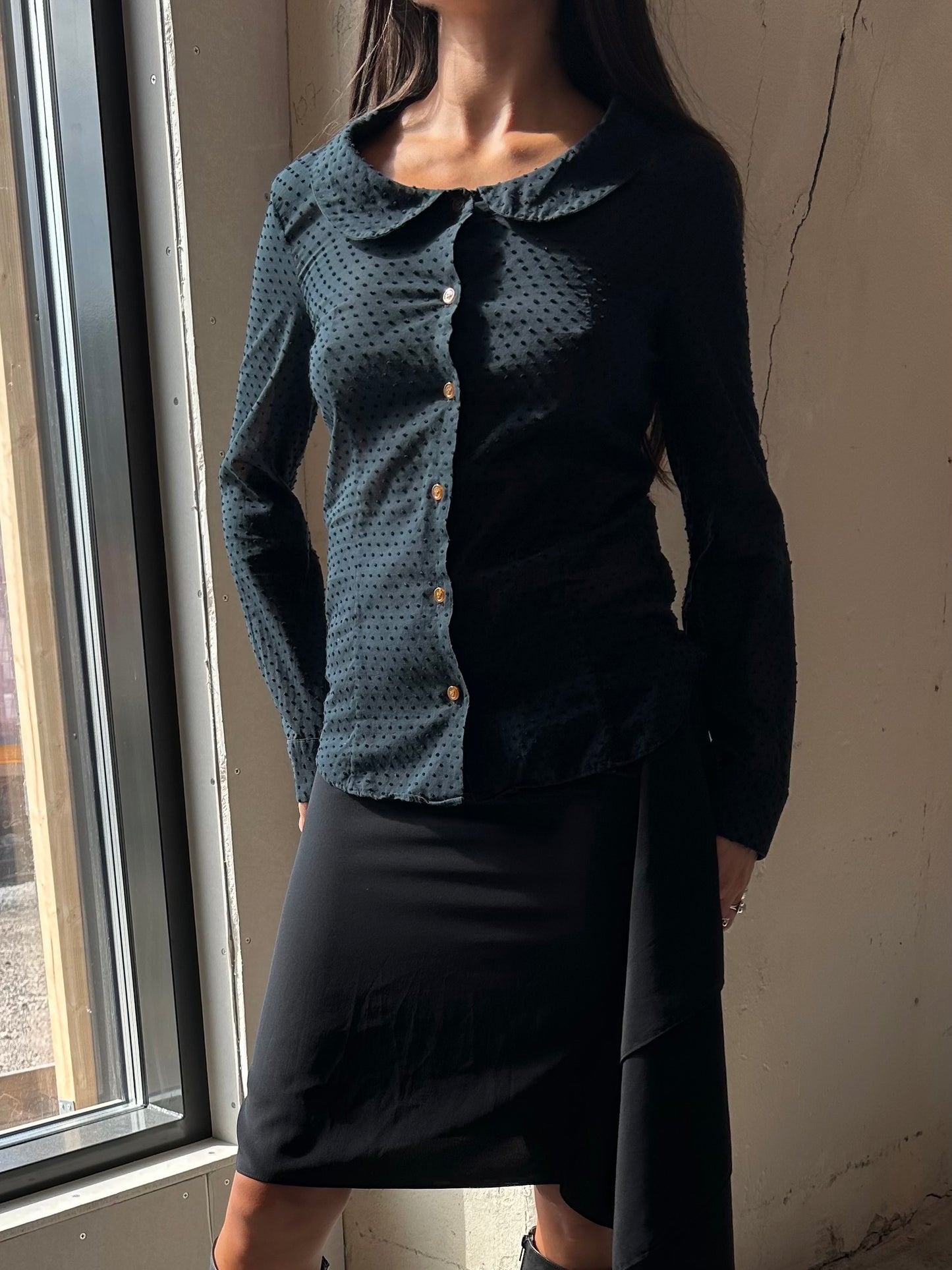 Vivienne Westwood polka dot blouse