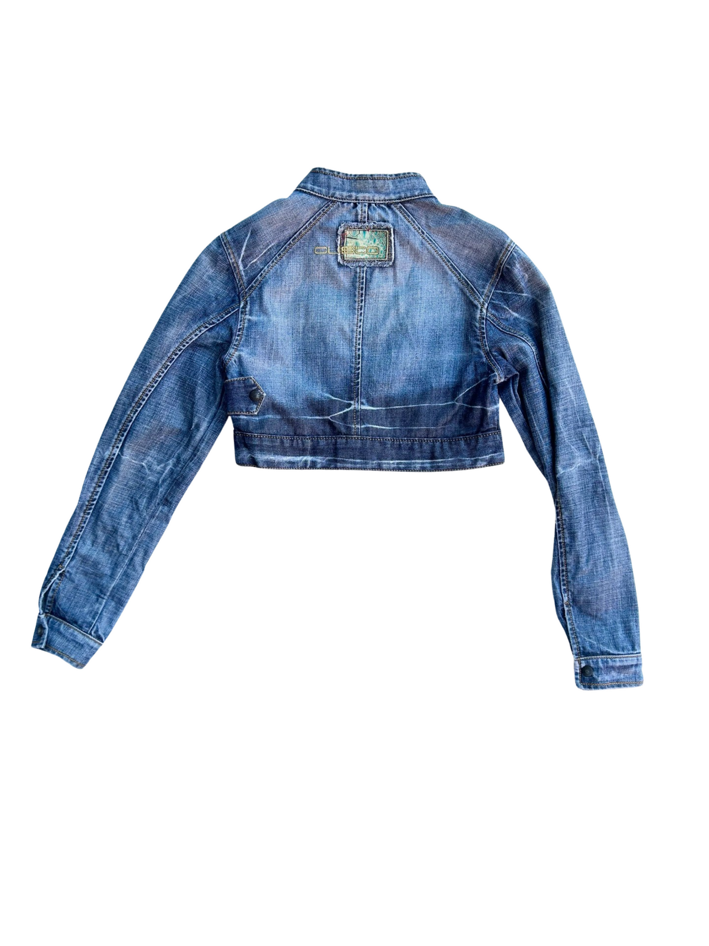 Custo Barcelona cropped denim jacket