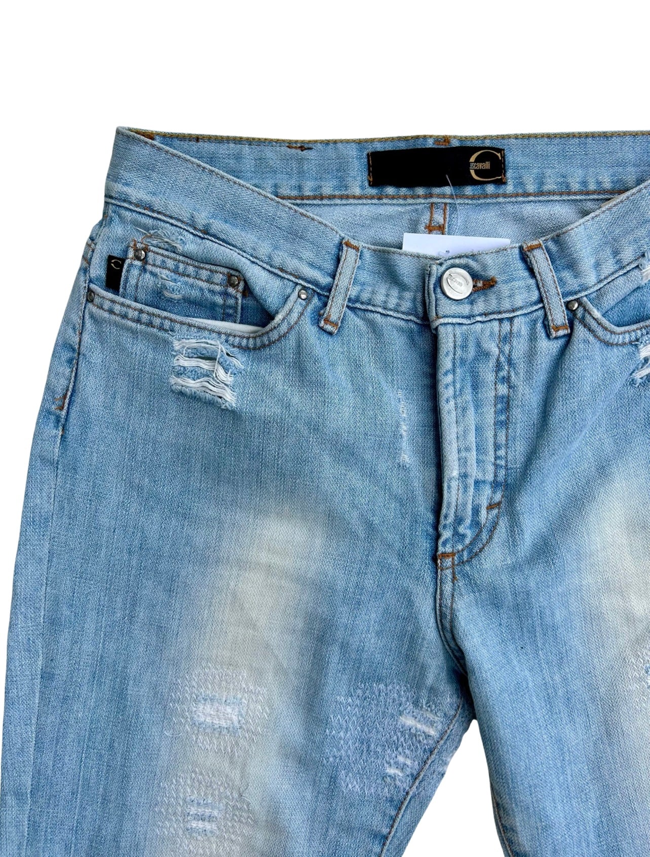 Just Cavalli 90’s light blue denim